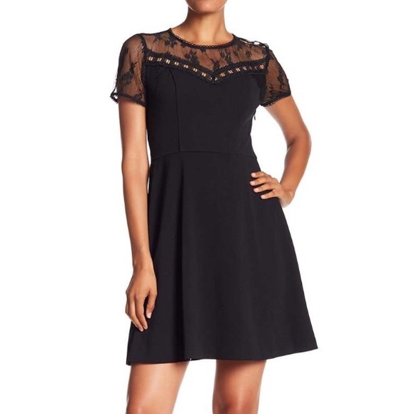 size 16 black cocktail dress